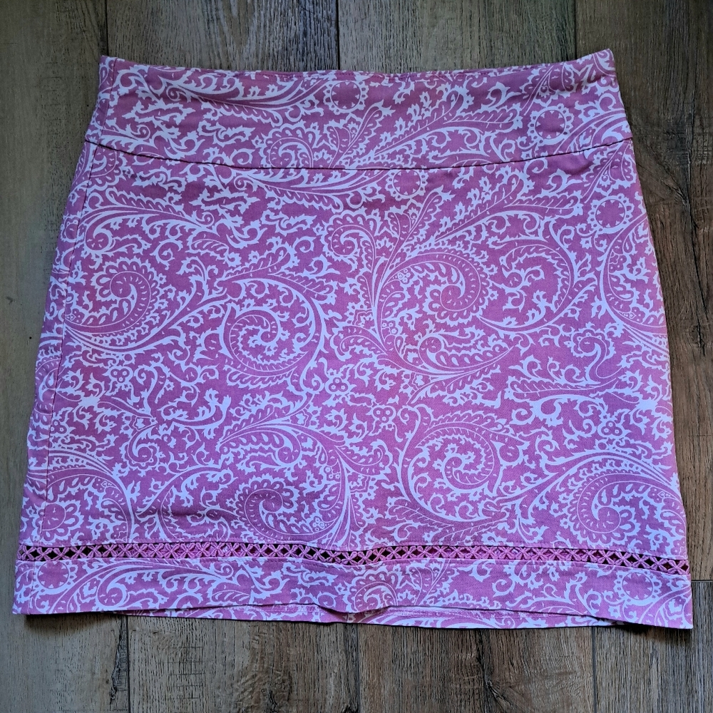 EUC Crown & Ivy Skort, Paisley, Size 8